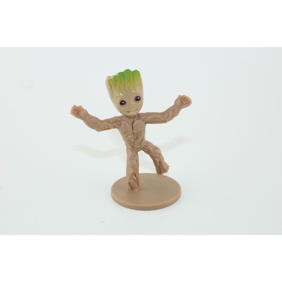 Funko POP GOTG Rocket Racoon #491 Dancing Groot in White Pot #65 Bubble Head Lot - Picture 13 of 13